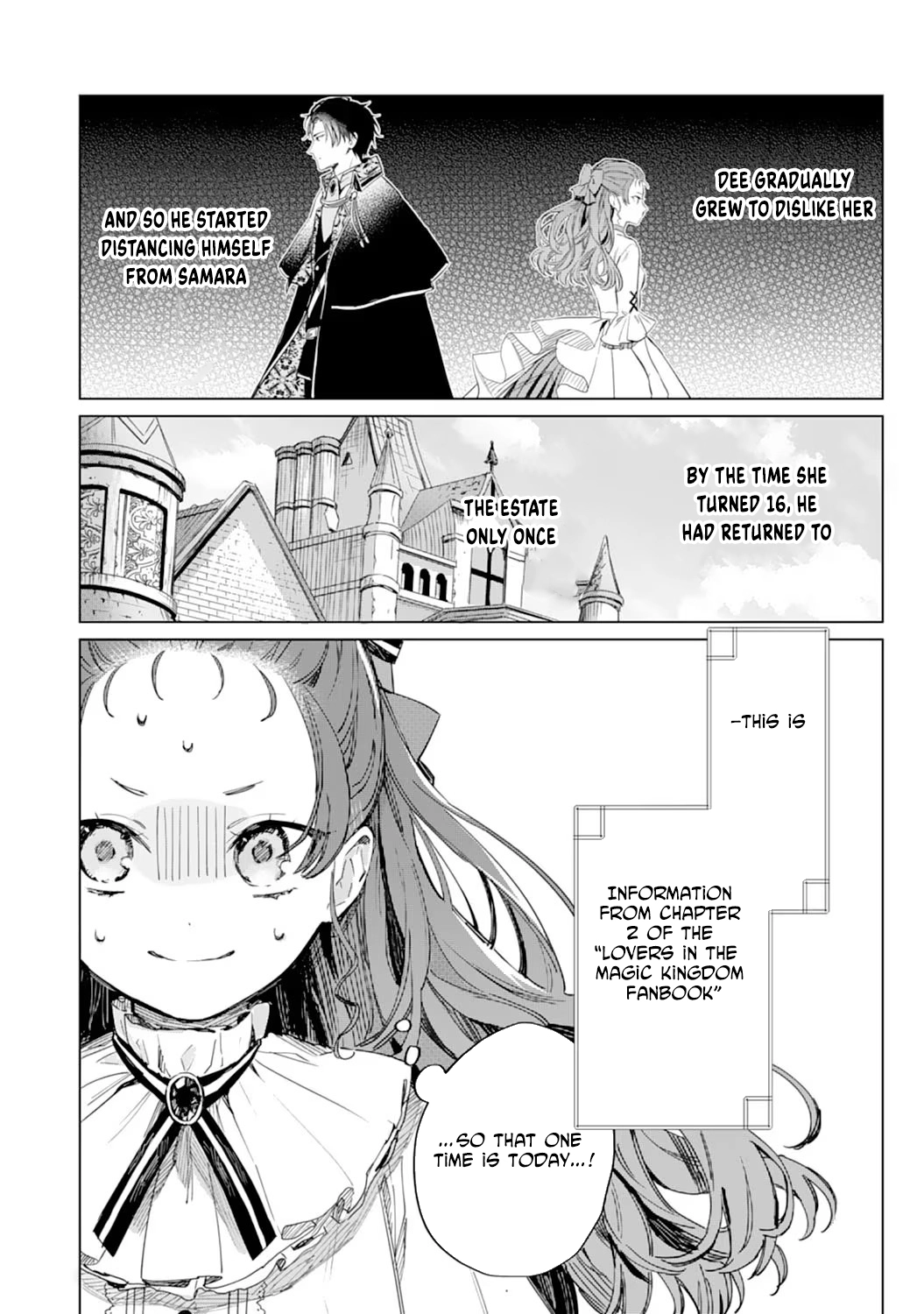 The Reincarnated Villainess Child Becomes the Scary Duke’s Beloved Daughter. Chapter 1 Page 16